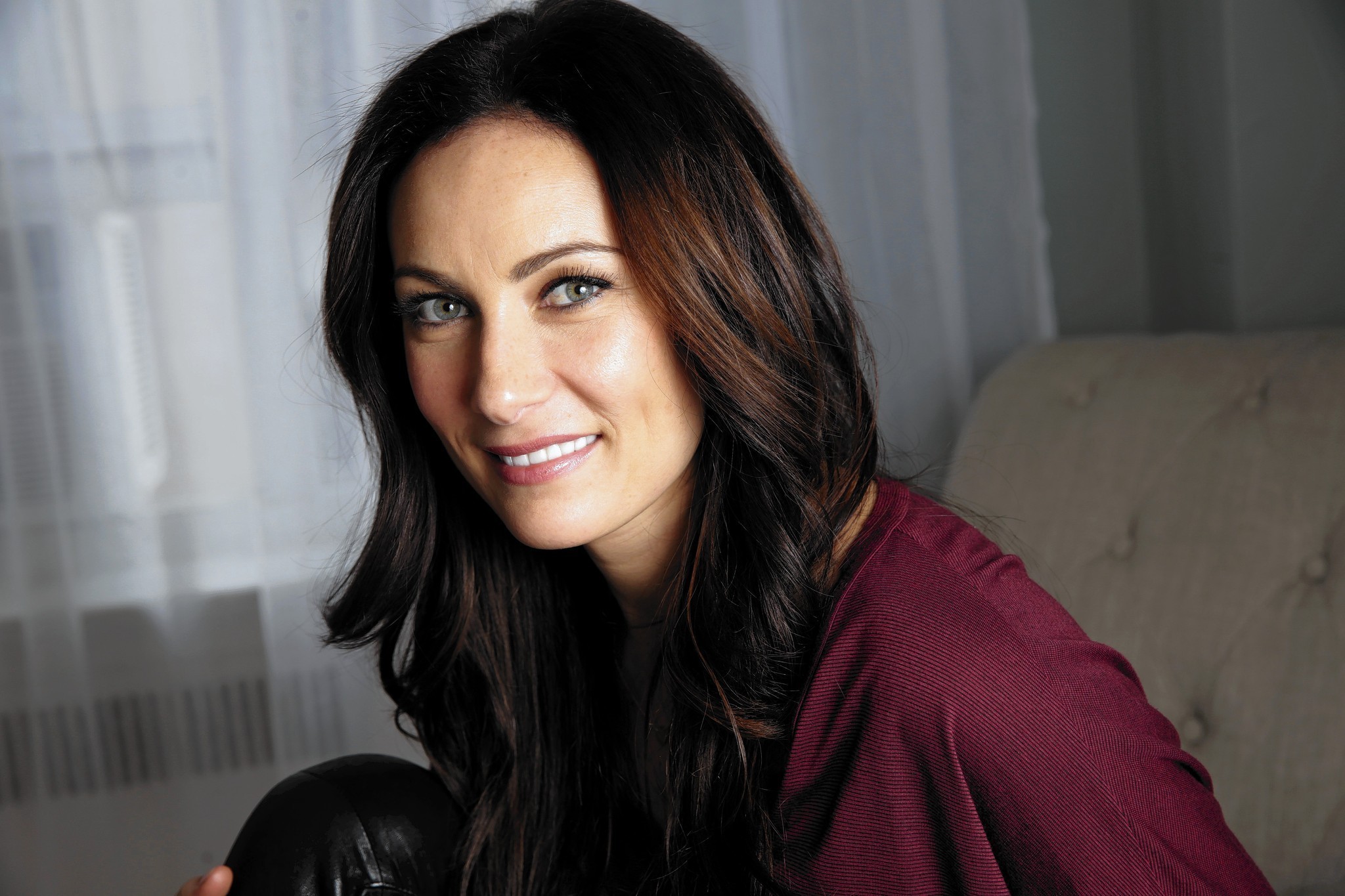 NEW YORK, NEW YORK--DEC. 19, 2013--Singer and actress Laura Benanti photographed at her home in New York on Dec. 19, 2013. (Carolyn Cole/Los Angeles Times)