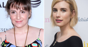 Lena Dunham, Emma Roberts