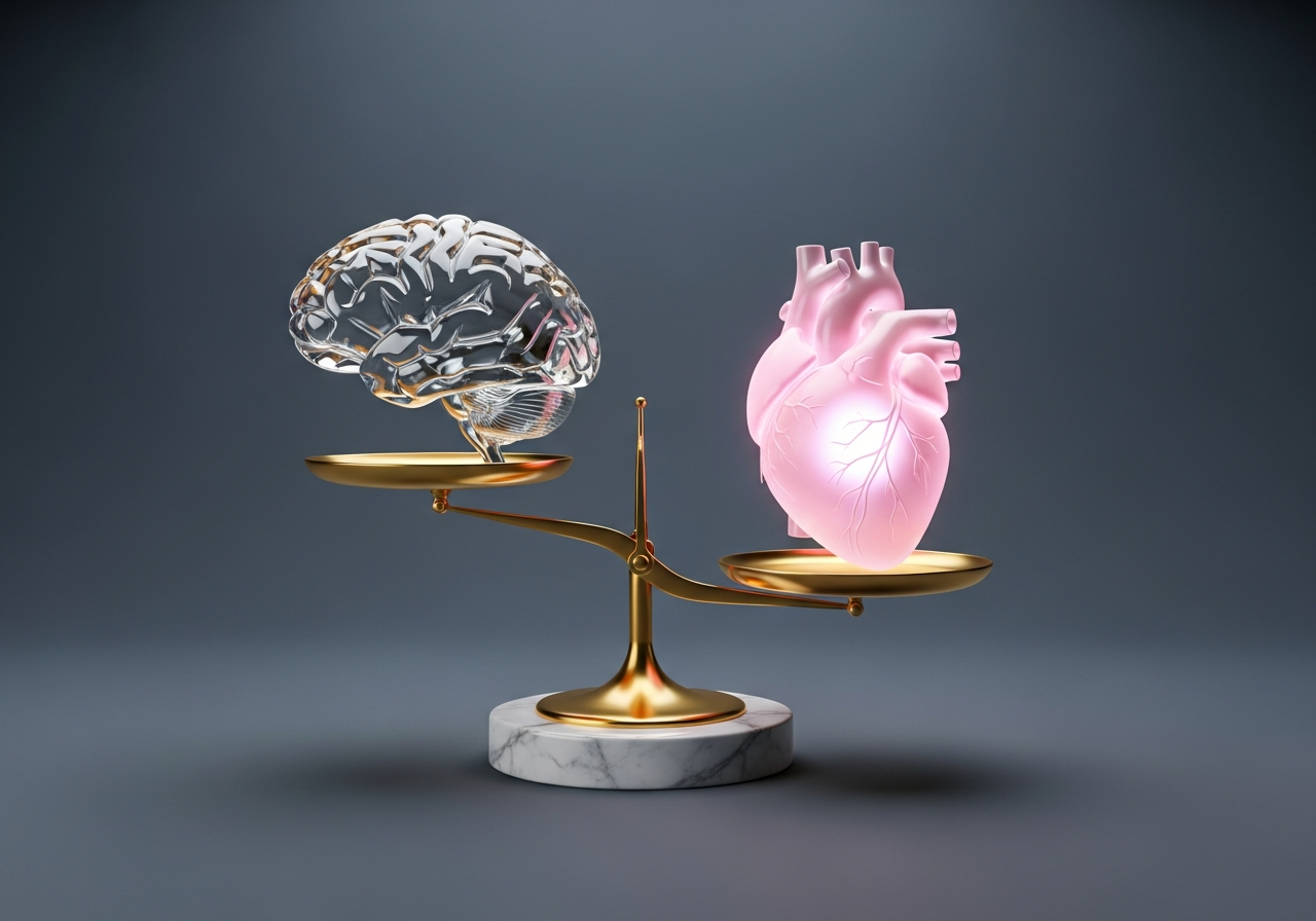 Conceptual balance of logic and emotion